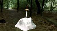 The sword of  regaind