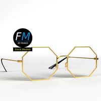 Glasses octagon