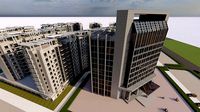 Apartment-residential complex design-urban