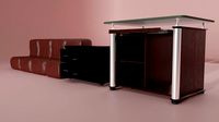 Simple Table and Sofa set