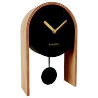 Karlsson Table Clock Smart Pendulum Black