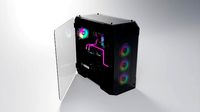 Thermaltake View 71 PC case with components