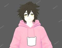 3d low poly  male avatar for vrchat and  gaming