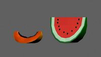 Watermelon and Papaya