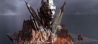 Ancient Sci-Fi mountain 3