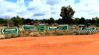 Australian Road Navigation Highway Green Signs