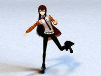Animated Anime Dancing Girl Rigged