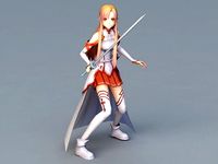 Yuuki Asuna Warrior