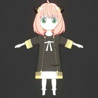 Anime girl Anya from spy x family