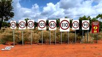 Australian Road Speed Signs