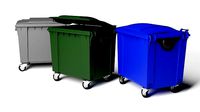 Dumpster trash bin