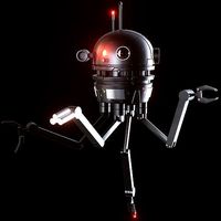 Sci - Fi Robot Drone