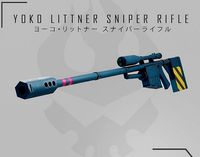 YOKO LITTNER SNIPER RIFLE Gurren Lagann