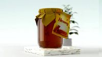 Honey Jar 3d Package