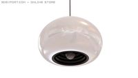 Download free Black and White lamp by A P Castiglioni 3D Model