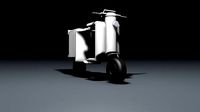 Electric cargo bicycle
