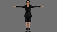 Rigged Female Character 35