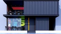 COFFEESHOP FULL 3D SCENE