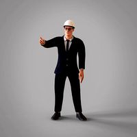Worker Supervisor Character Rigged