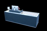 Cashier Counter Table 3D model