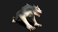 Monster Wolf Rigged And Animated