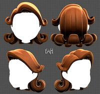 Base Hair for girl V20