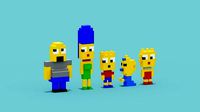Voxel Simpsons