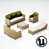 Dedon Barcelona Set UE4