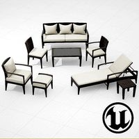 Dedon Panama Set UE4