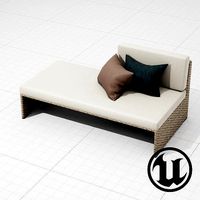 Dedon Slimline Lounger 002 UE4