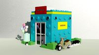 Lego Store lowpoly