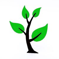 Toon tree 3d model