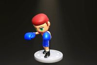 Lowpoly Male Boxer blue - 36 models - vol 01