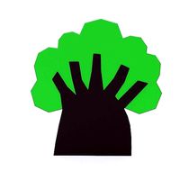 Toon tree 3d model