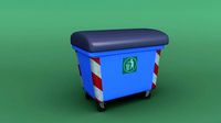 Dumpster Garbage bin 3D model