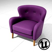 Wilbur Armchair UE4