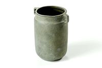 madam stoltz - vase - terracotta beige