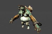 Lizard Beast Giant Alien