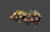 Hippo Mutant Animal