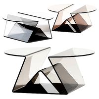 Plisse Glas Italia Coffee Table