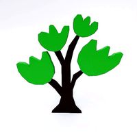 Toon tree 3d model