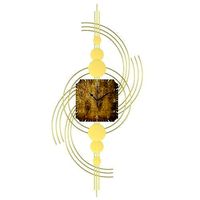 DESIGNER WALL DECOR CLOCK IMPERIUMLOFT-KKK00396 BY IMPERIUMLOFT