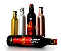 Beer Aluminum Bottle - Push Pull Cap