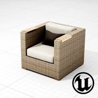 Patio Furniture 003 Chair UE4