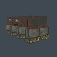Concrete RoadBlock Barrier Barricade