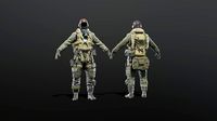 SOLDIER WWII USA Paratrooper