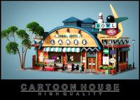 Cartoon House 02