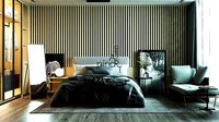 Bedroom interior Scene-1 3D Model 2022