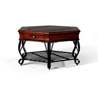 Coronado Bay Pine Hexagon Cocktail Table
