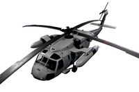 UH-60 Black Hawk Grey Static